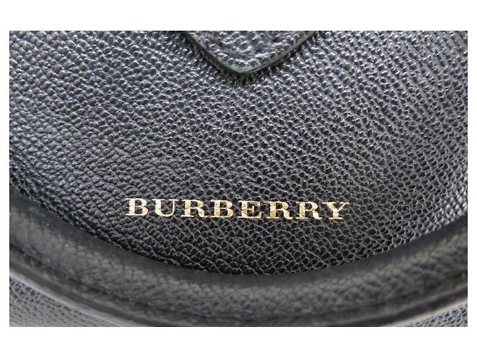 Borsa tote Buckle Burberry in pelle nera Nero - vista 7