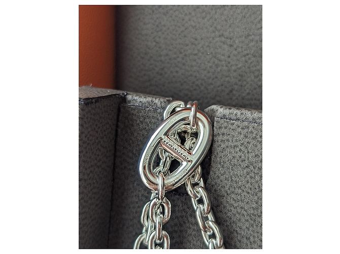 Hermès Farandole 160 Collana Lunga cm Argento 925 scatola Nuovo di zecca Silver hardware - vista 9