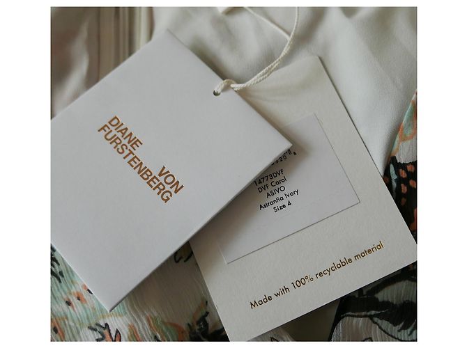 Diane Von Furstenberg Carol-Kleid Mehrfarben - Ansicht 8