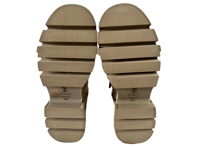 Brunello Cucinelli Botines de gamuza elástica - vista 5