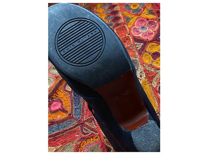 Décolleté con tacco alto Chie Mihara in pelle nera Nero - vista 7