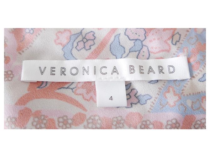 Veronica Beard Kimber florales Midikleid Mehrfarben - Ansicht 6