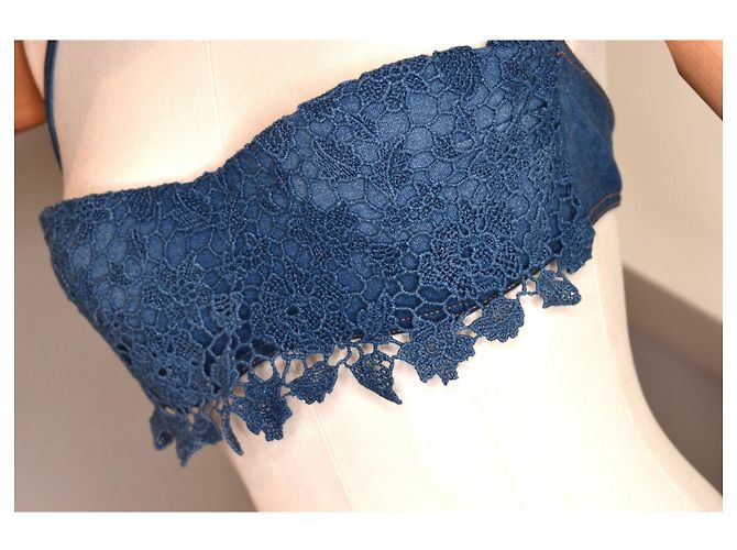 Ermanno Scervino Maiô de Renda Royal Denim - vista 6