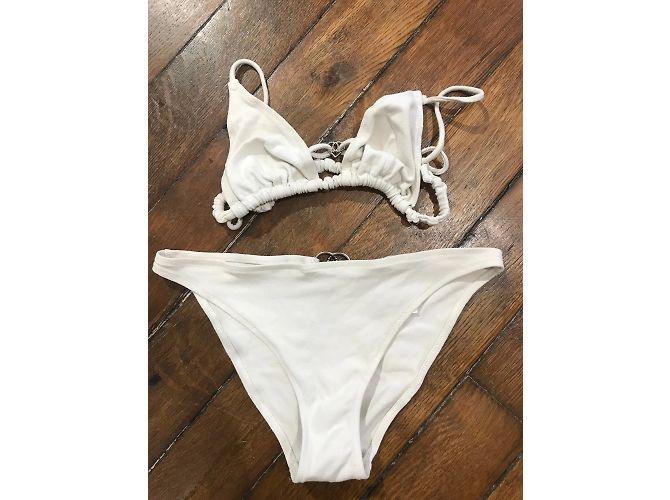 CHANEL Bademode T.Internationales S-Polyester Weiß - Ansicht 2