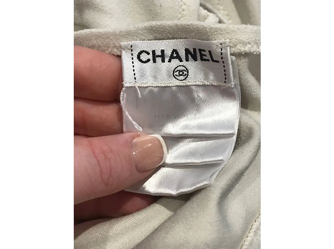 CHANEL Bademode T.Internationales S-Polyester Weiß - Ansicht 6