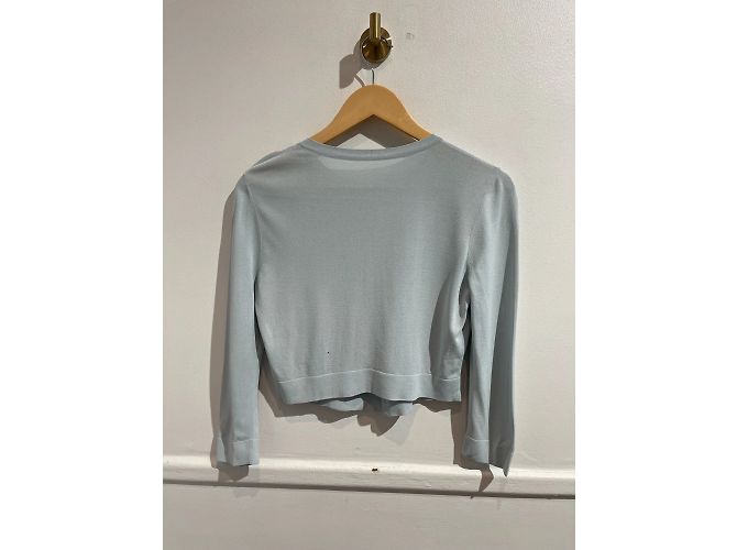 Alaïa ALAIA Strickwaren T.International S Viskose Blau - Ansicht 2