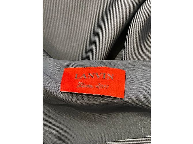 Faldas LANVIN T.International S Viscosa Azul - vista 3