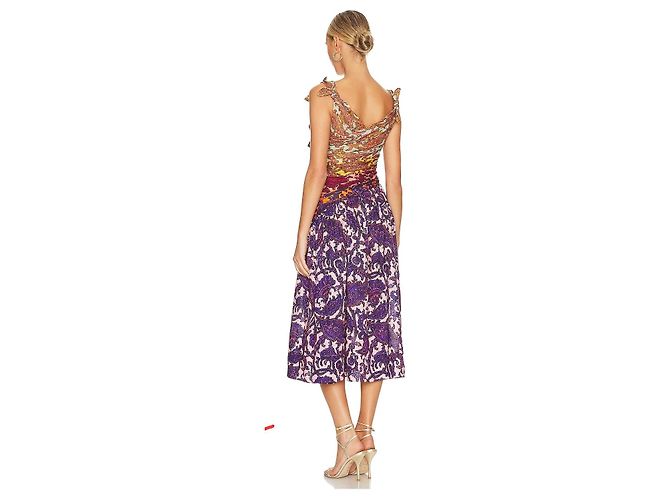 Zimmermann Tiggy Leinenkleid Mehrfarben - Ansicht 2