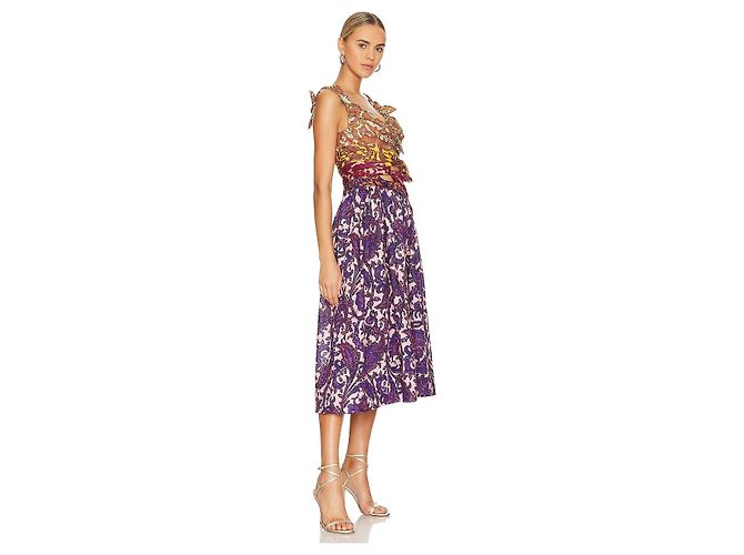 Zimmermann Tiggy Leinenkleid Mehrfarben - Ansicht 3