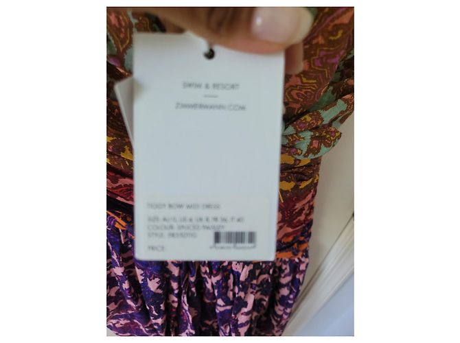 Zimmermann Tiggy Leinenkleid Mehrfarben - Ansicht 6