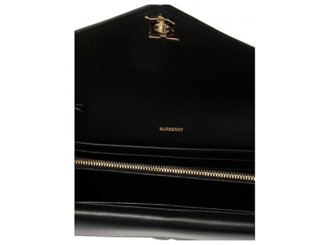 Burberry Gesteppte Lederhandtasche Schwarz - Ansicht 5