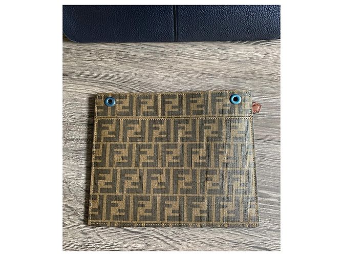 Fendi Peekaboo Iseeu-Einkaufstasche Blau - Ansicht 6