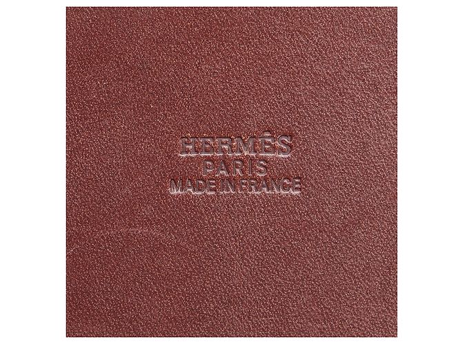 Hermès Hermes Brown Herbag Cabas Toile GM Marrone - vista 7