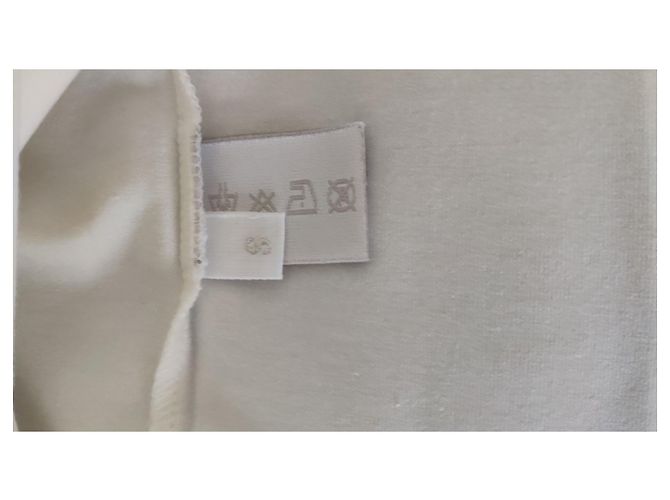 PRADA COTTON WHITE T-SHIRT Bianco - vista 5