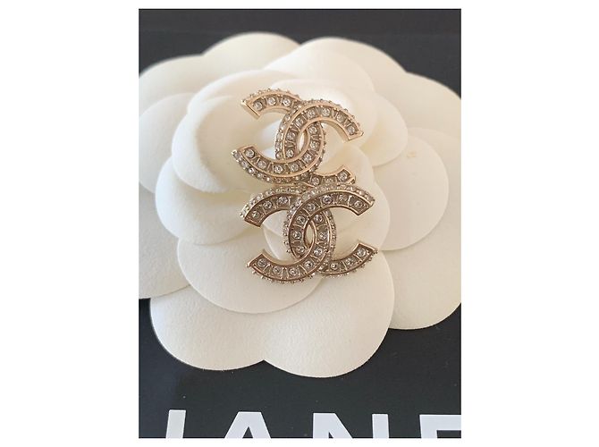 Chanel CC B 19 V colori champagne D'oro - vista 6