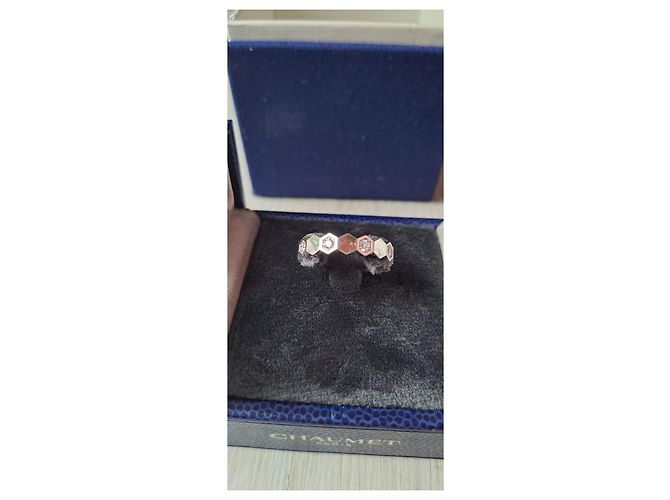 Anello Chaumet Bee My Love in oro bianco e diamanti Argento - vista 3