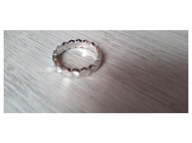 Anello Chaumet Bee My Love in oro bianco e diamanti Argento - vista 7