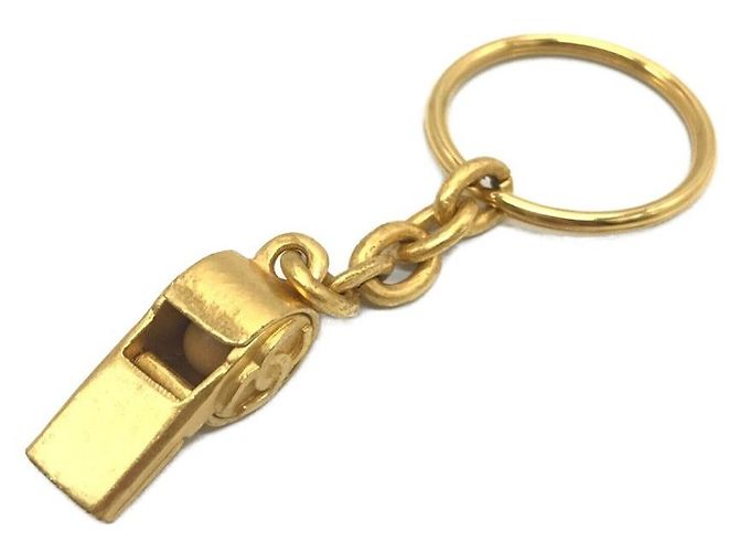 ****Chanel portachiavi in oro Gold hardware - vista 2