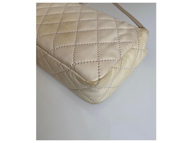 Chanel Timeless Borsa a tracolla in pelle classica - vista 11