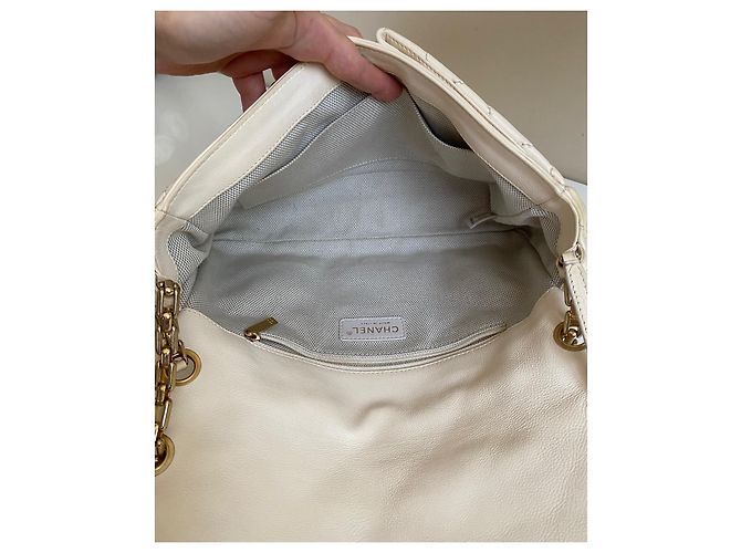 Chanel Timeless Borsa a tracolla in pelle classica - vista 13