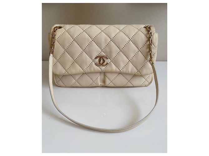 Chanel Timeless Borsa a tracolla in pelle classica - vista 4