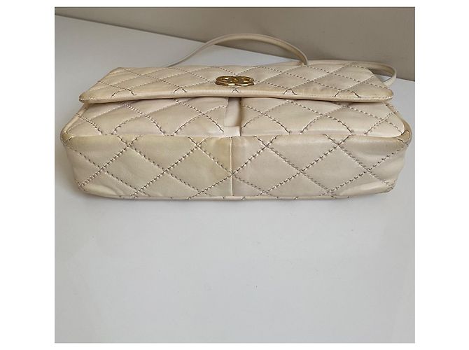 Chanel Timeless Borsa a tracolla in pelle classica - vista 8