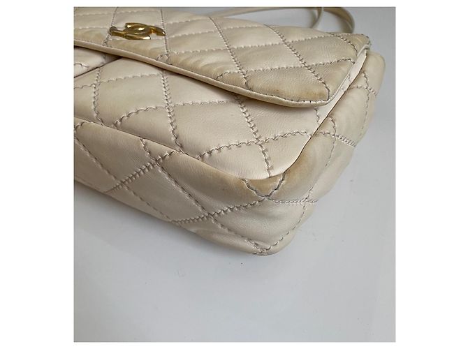 Chanel Timeless Borsa a tracolla in pelle classica - vista 9