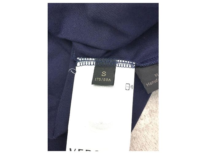 **Gianni Versace Navy Cotton T-shirt - view 4
