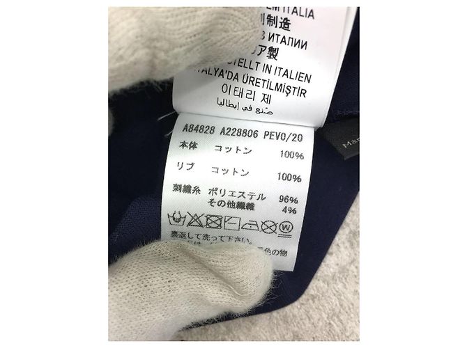 **Gianni Versace Navy Cotton T-shirt - view 5
