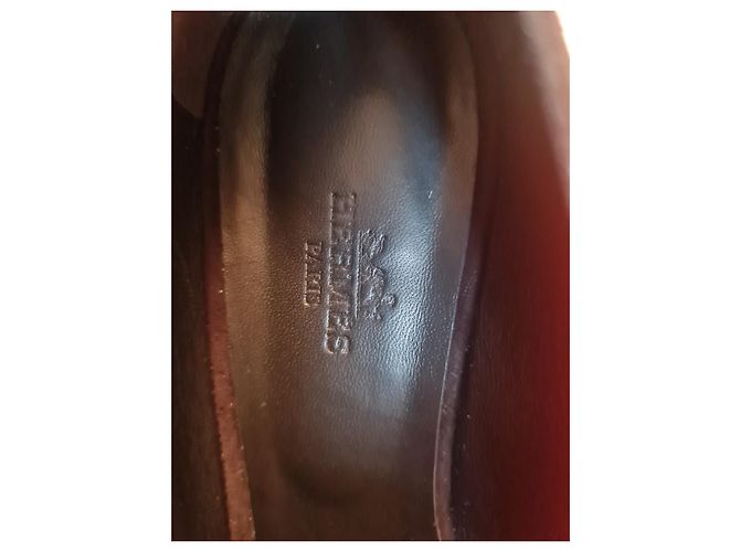 Hermès Errötender Pump mit HAPI-Schnalle Schwarz - Ansicht 3