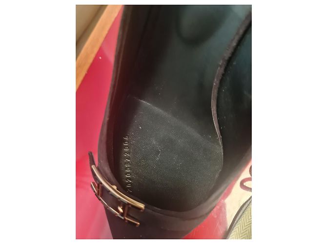 Hermès Errötender Pump mit HAPI-Schnalle Schwarz - Ansicht 5