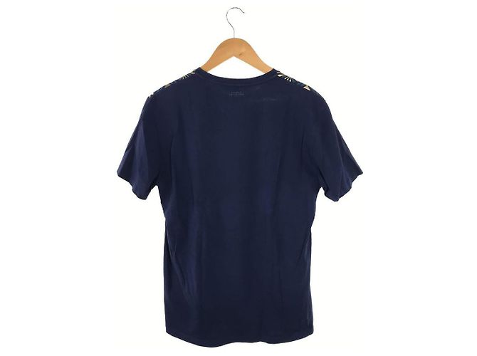 **Camiseta de algodón azul marino Gianni Versace - vista 2
