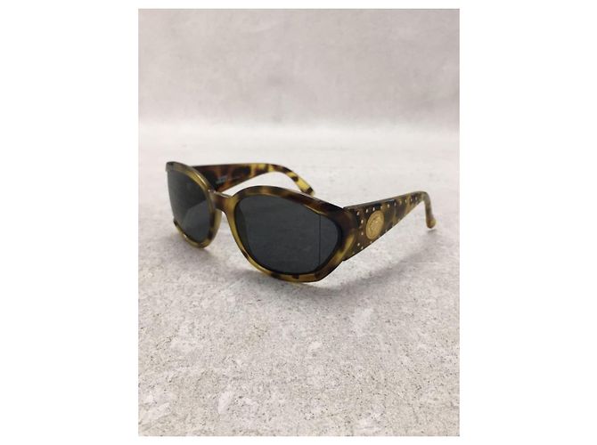**Gianni Versace Brown Celluloid Sunglasses - view 2