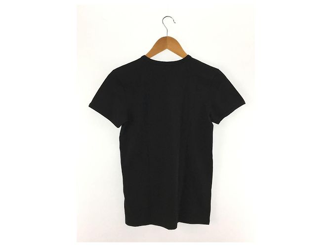 **Gianni Versace schwarzes Baumwoll-T-Shirt - Ansicht 2