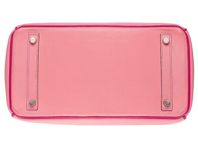Hermès Borsa Hermes Birkin 30 in Pelle Rosa - 101220 - vista 10