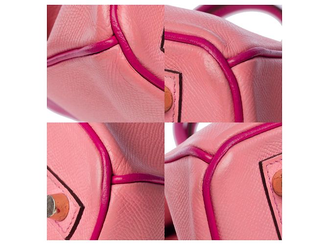 Hermès Borsa Hermes Birkin 30 in Pelle Rosa - 101220 - vista 11