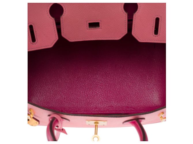 Hermès Borsa Hermes Birkin 30 in Pelle Rosa - 101220 - vista 8
