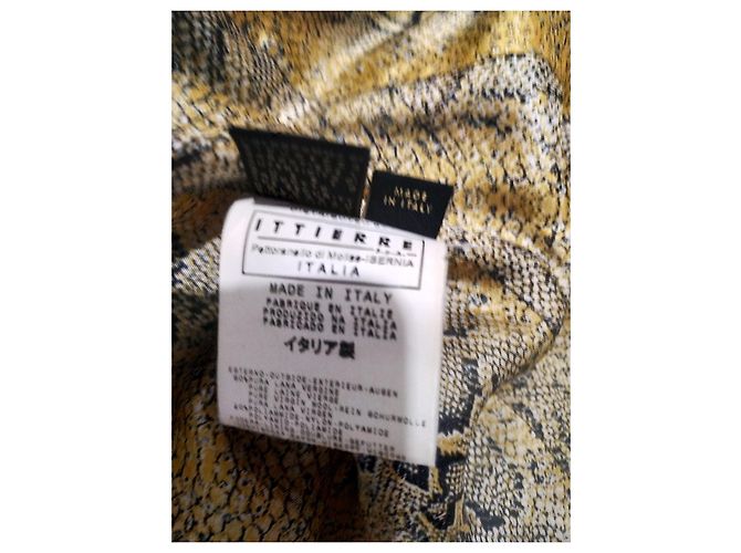 Abrigo Roberto Cavalli Marrón de Lana Castaño - vista 2