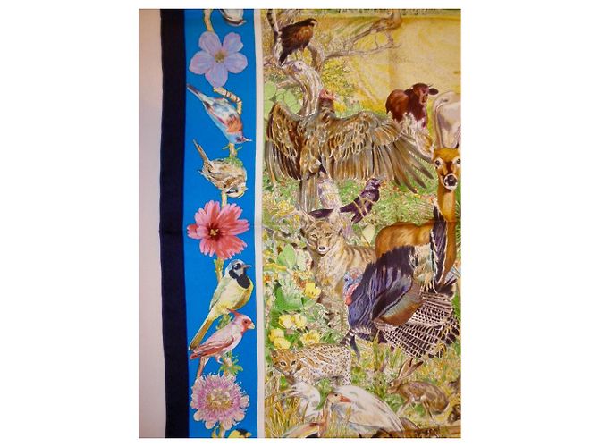 Hermès Hermes: Rare Square "La vida salvaje de Texas"  2014 ¡Ya eres coleccionista! Multicolor - vista 5