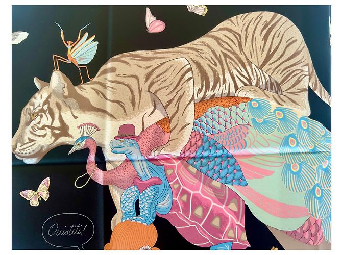 Hermès Ermete : Superba Piazza "Hermes Story" Già introvabile e Collezionista! Multicolore - vista 4