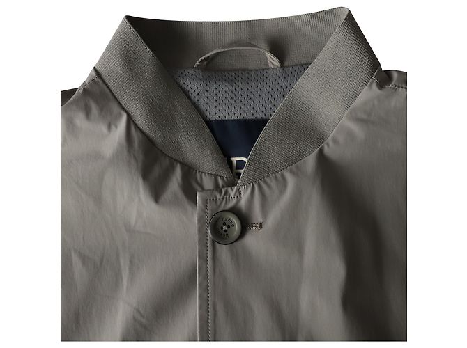Chaqueta bomber ligera Herno de poliamida gris - vista 3