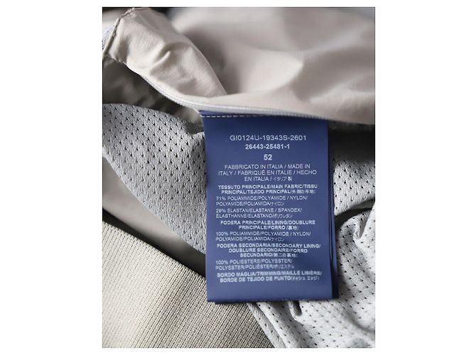Chaqueta bomber ligera Herno de poliamida gris - vista 5