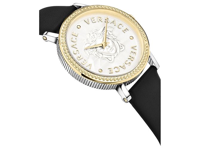 Reloj Versace V-Dollar de piel Metálico - vista 3