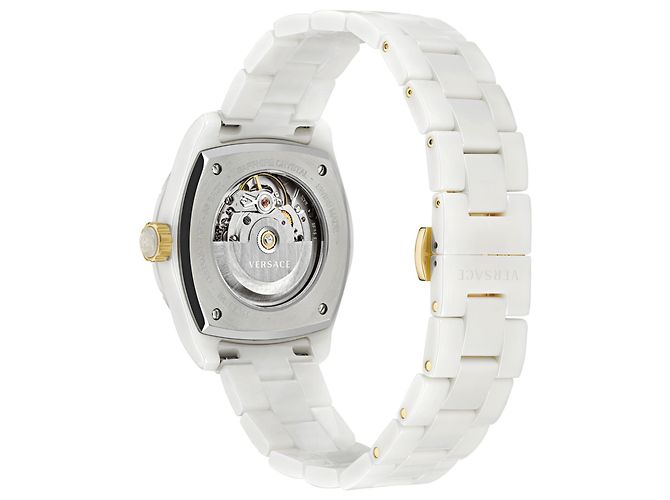 Versace DV One Automatikuhr Weiß - Ansicht 3