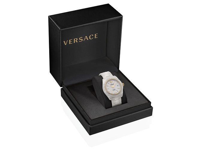 Versace DV One Automatikuhr Weiß - Ansicht 4