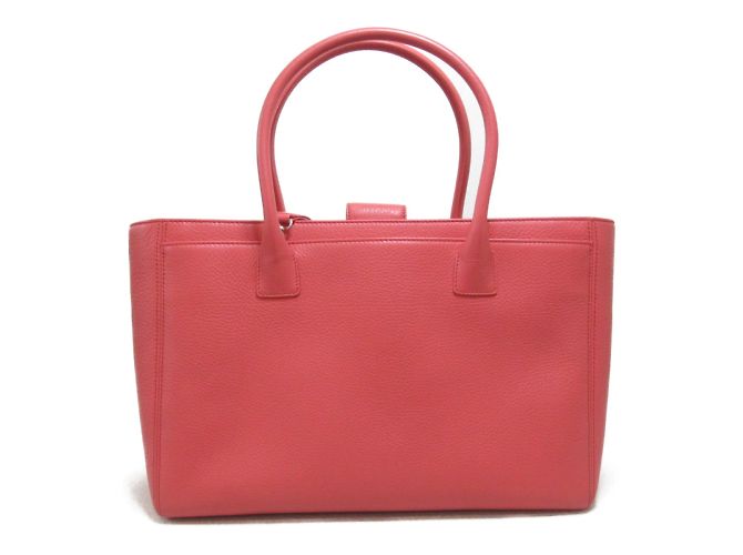 Chanel CC Leder Executive Cerf Tote Pink - Ansicht 2