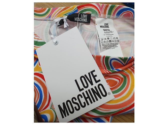 Leggings Love Moschino de algodón y elastano M Multicolor - vista 4