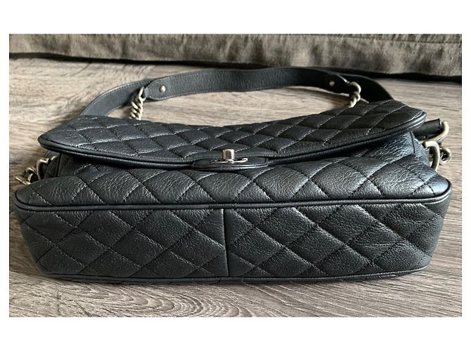 Timeless Chanel Borsa con patta Classique senza tempo Nero - vista 8