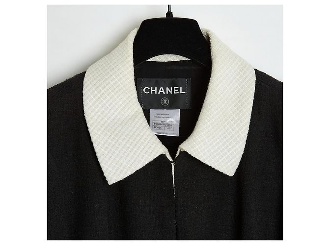Chanel 09P NEGRO BLANCO LINO SEDA ES40 - vista 2