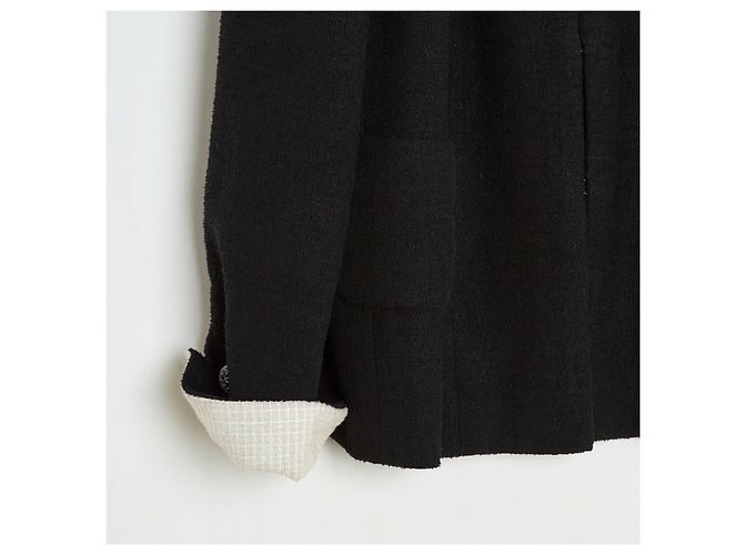 Chanel 09P NEGRO BLANCO LINO SEDA ES40 - vista 3